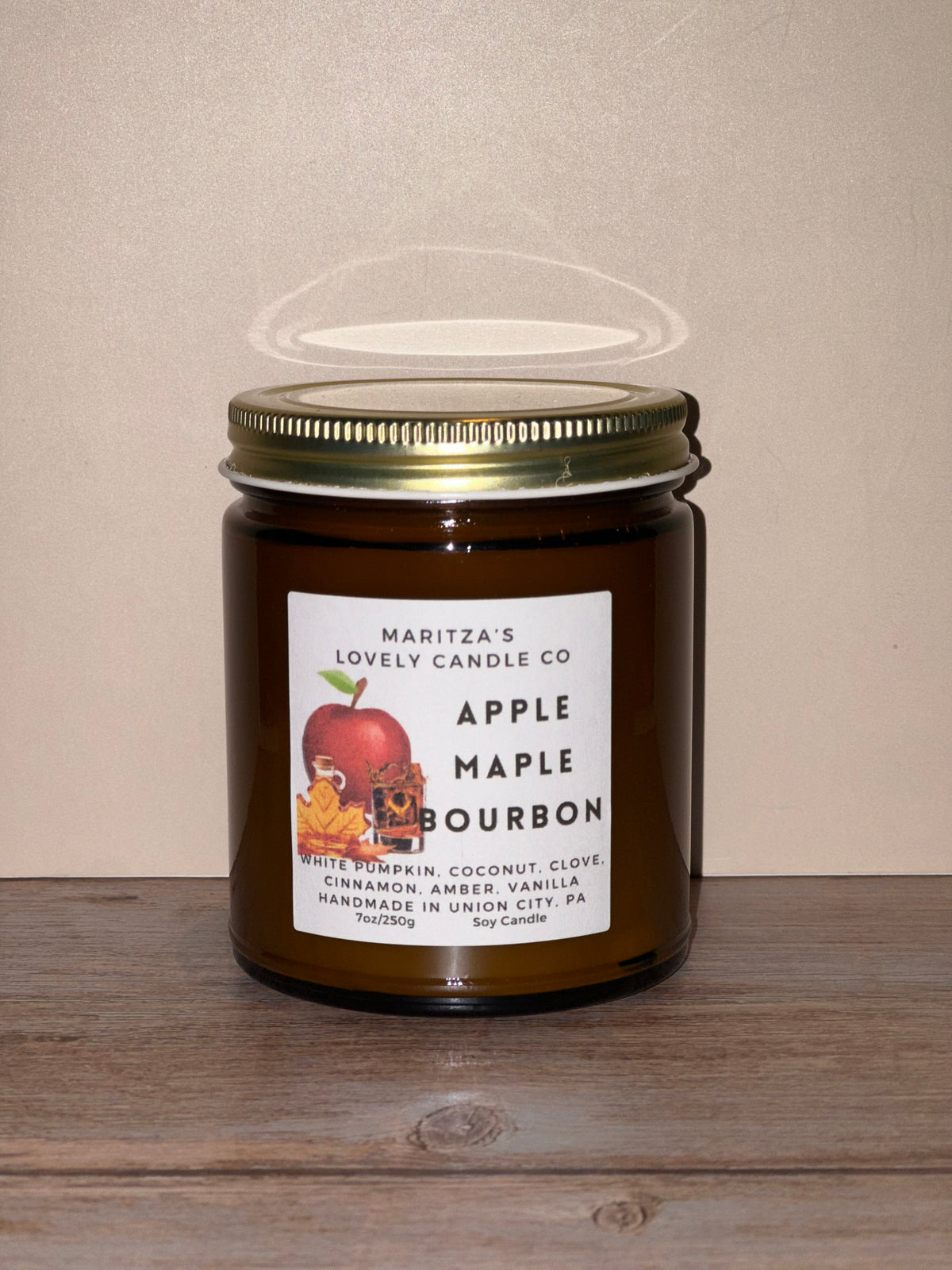 Apple Maple Bourbon Candle