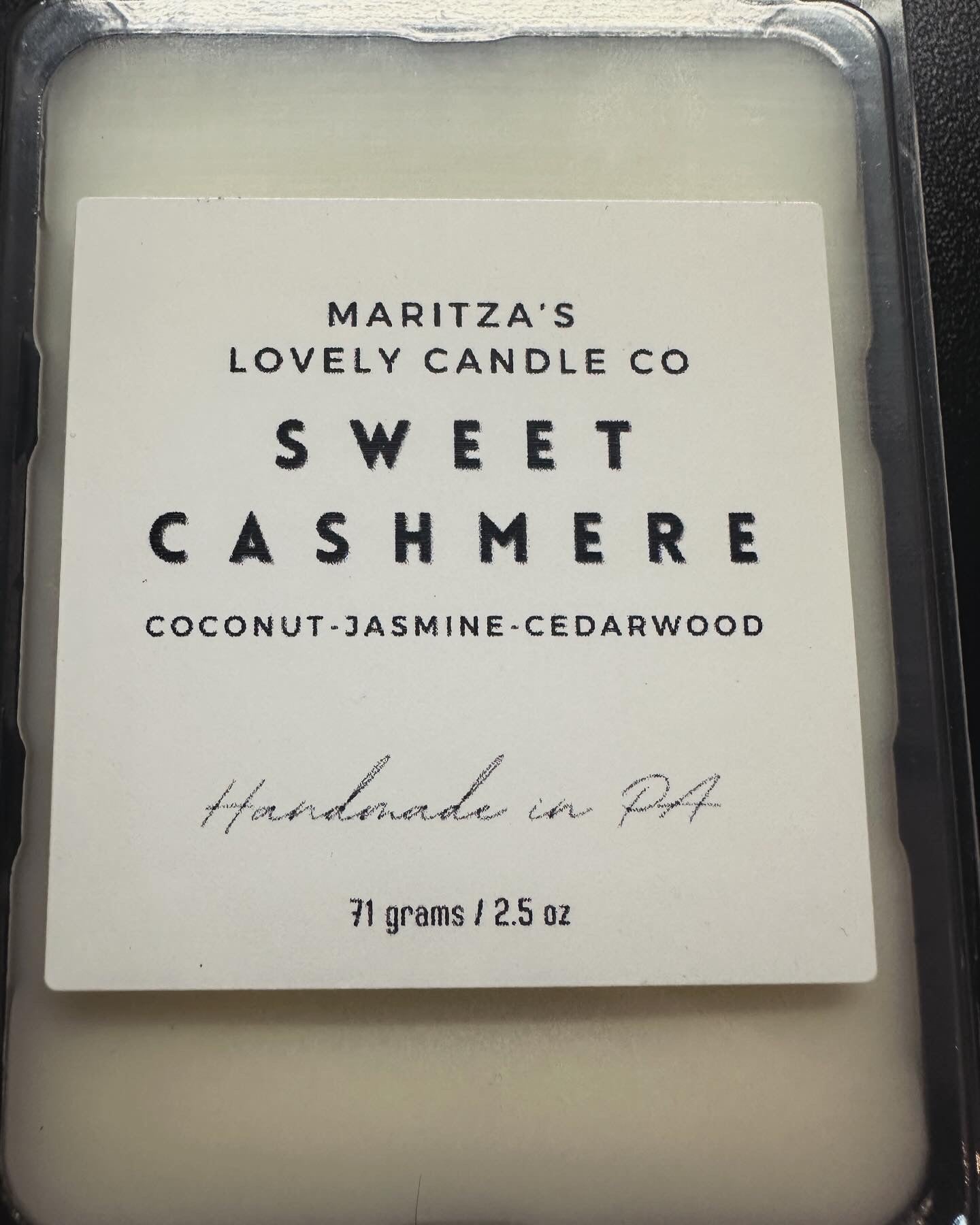 Sweet Cashmere Wax Melt 2.5oz