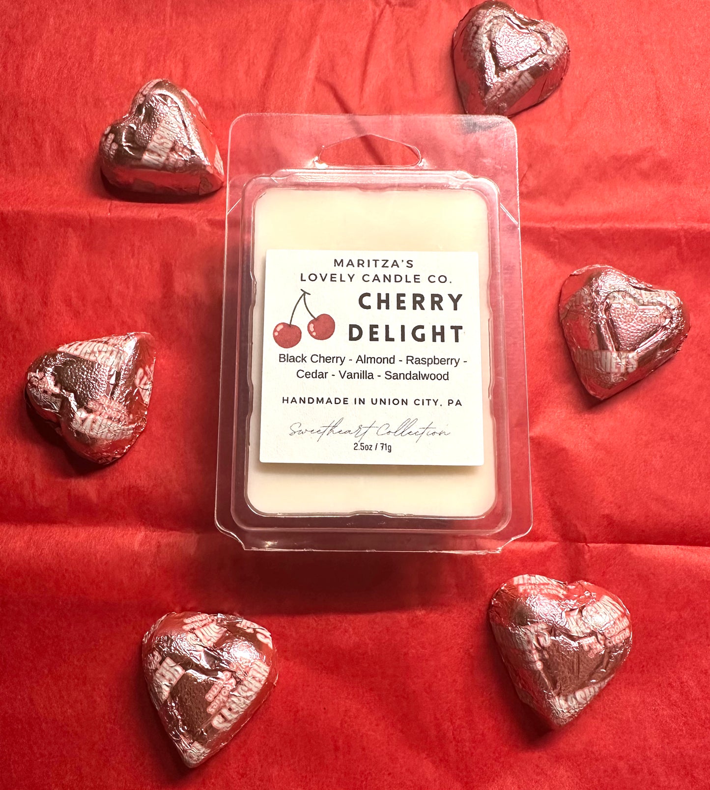 Cherry Delight 2.5oz Wax Melt