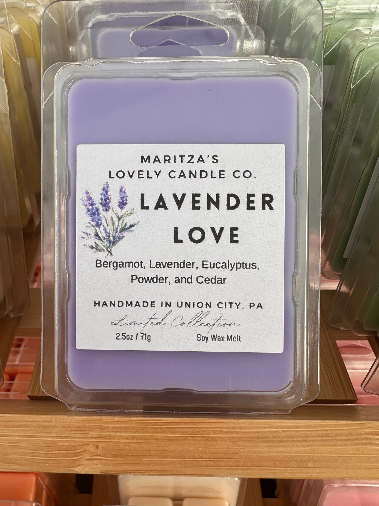 Lavender Love 2.5oz Wax Melt