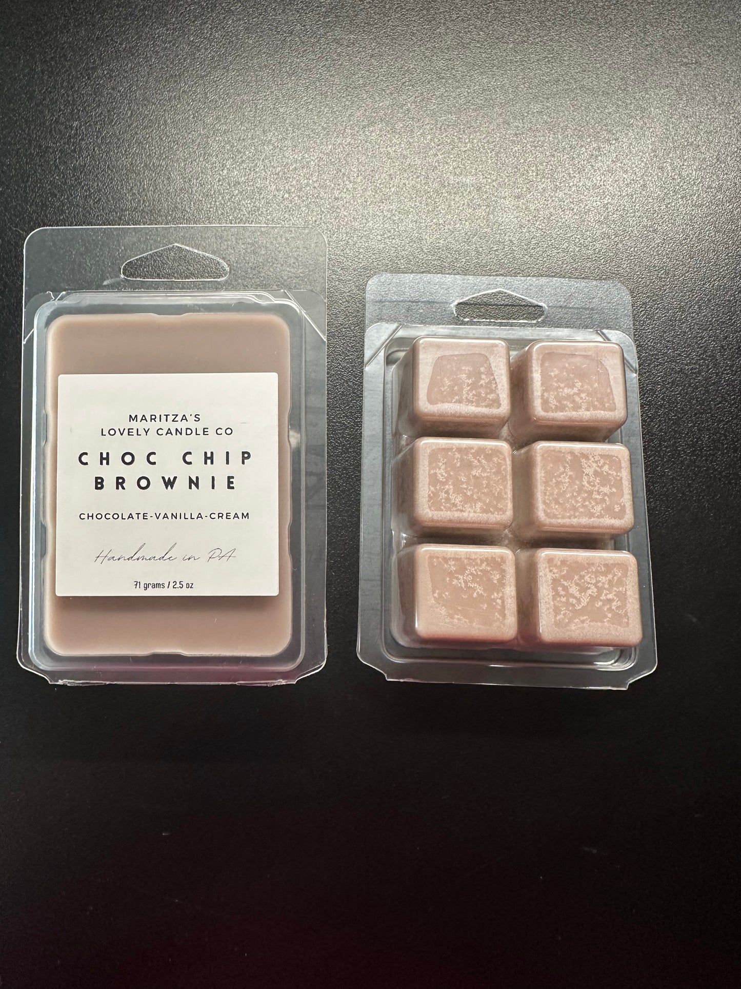 Chocolate Chip Brownie Wax Melt 2.5oz