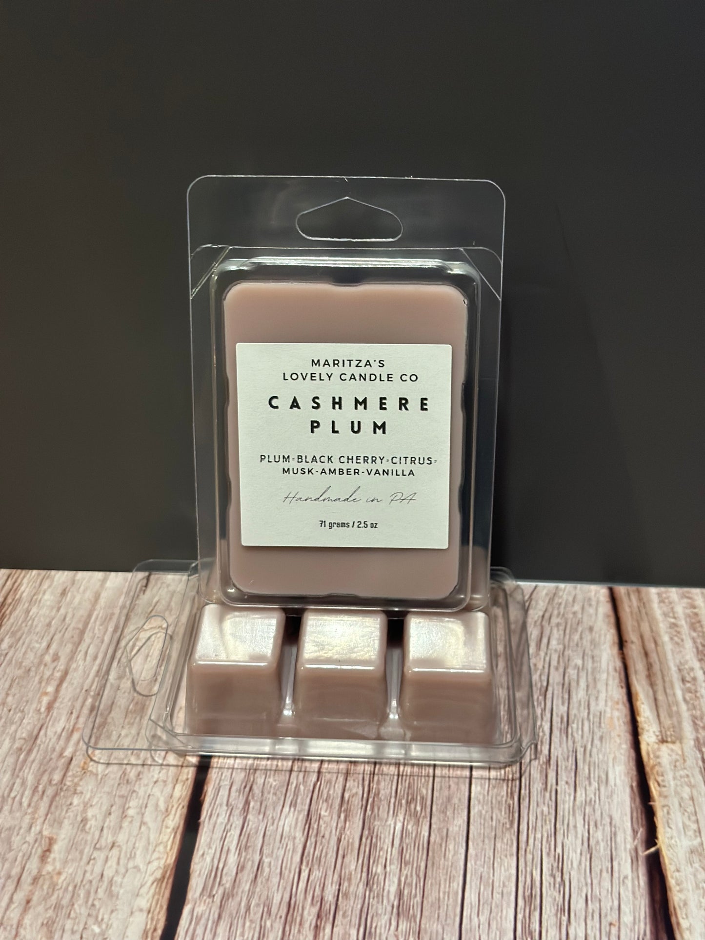 Cashmere Plum 2.5oz Wax Melt