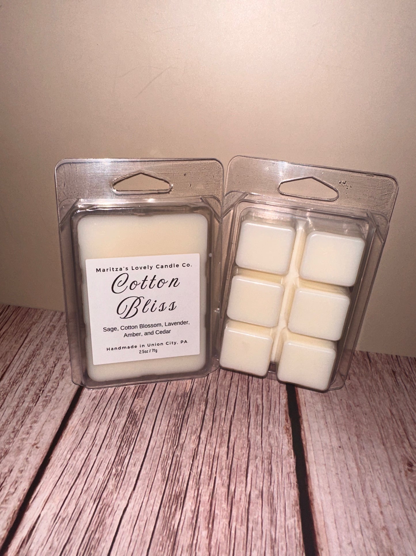 Cotton Bliss Wax Melt 2.5oz