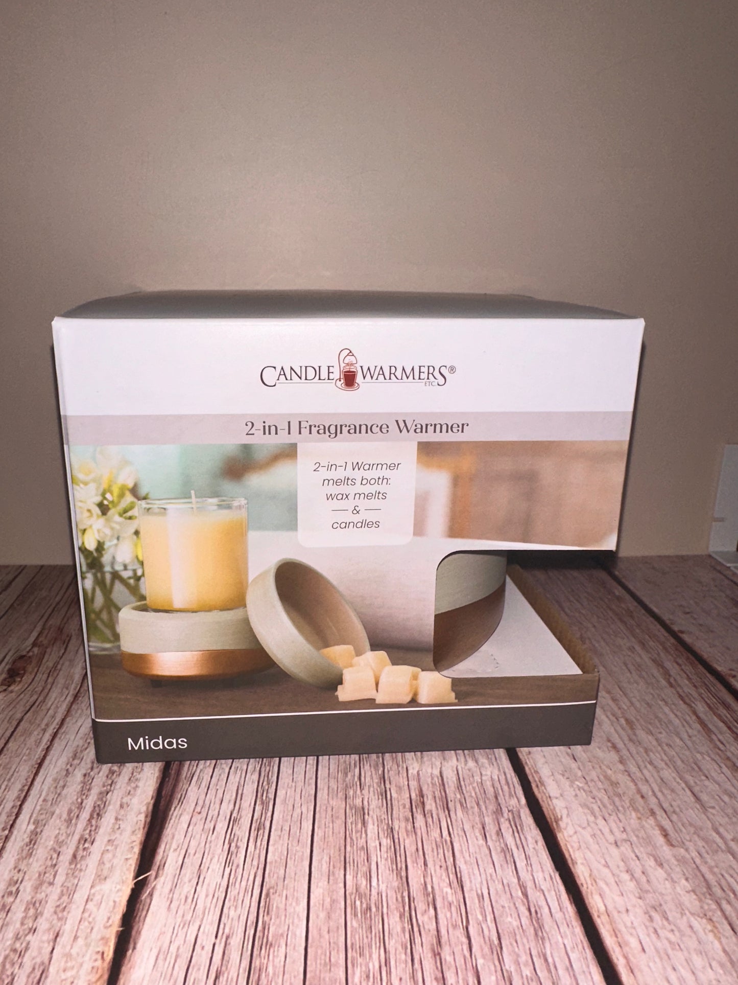 2 in 1 Wax Melt and Candle Warmer