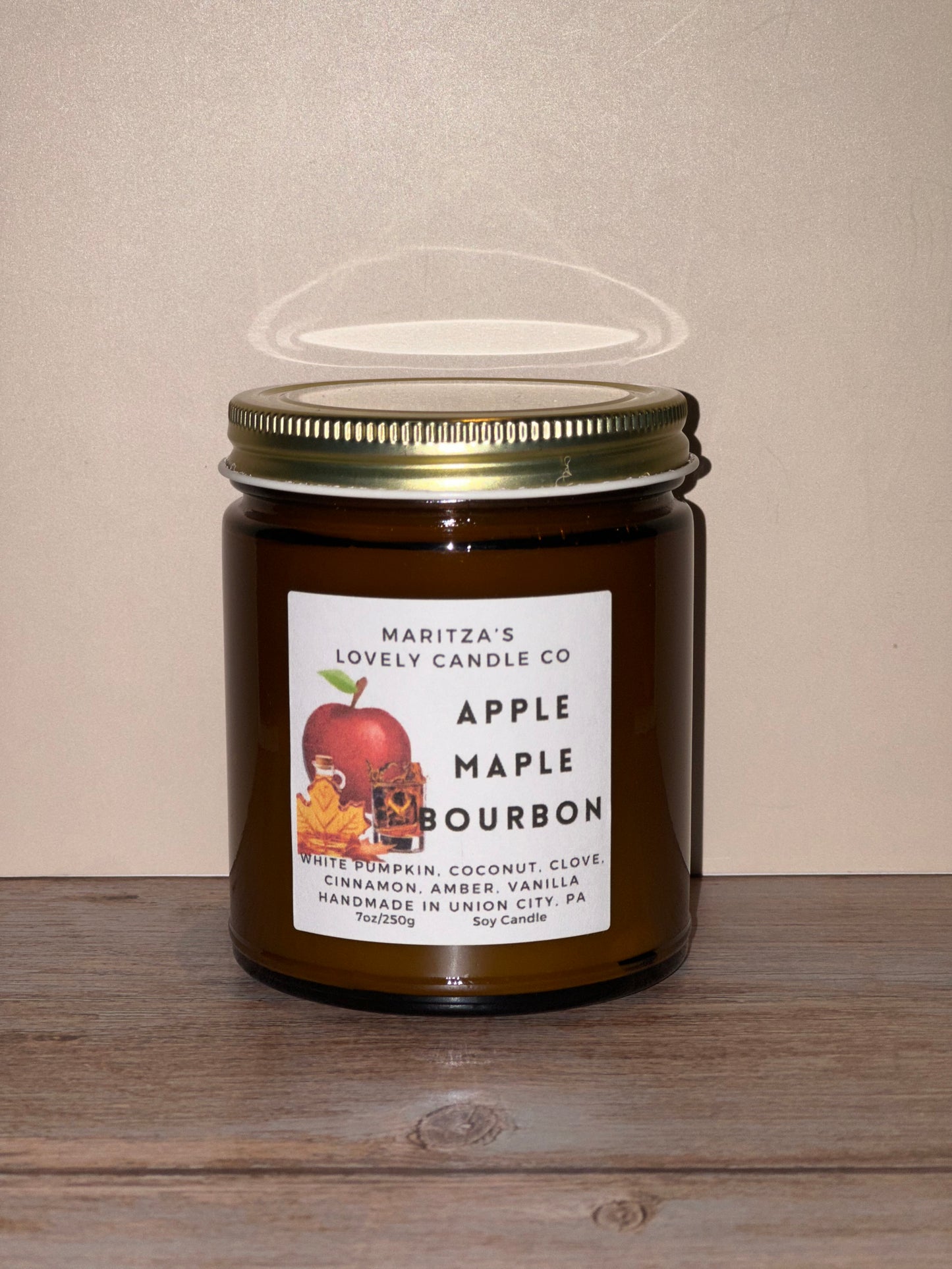Apple Maple Bourbon Candle