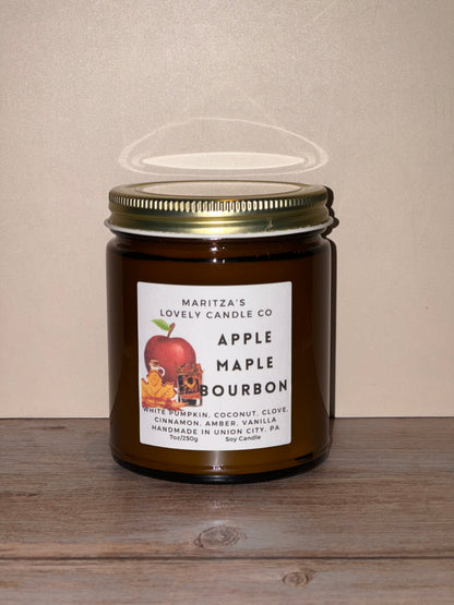 Apple Maple Bourbon Candle