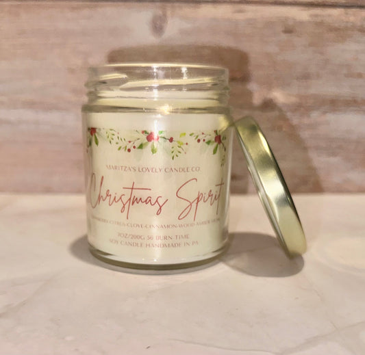 Christmas Spirit 7oz Soy Candle