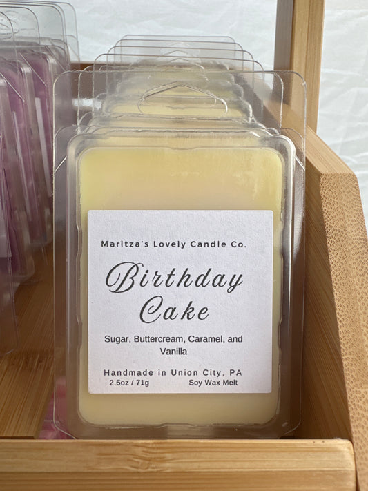 Birthday Cake Wax Melt 2.5oz