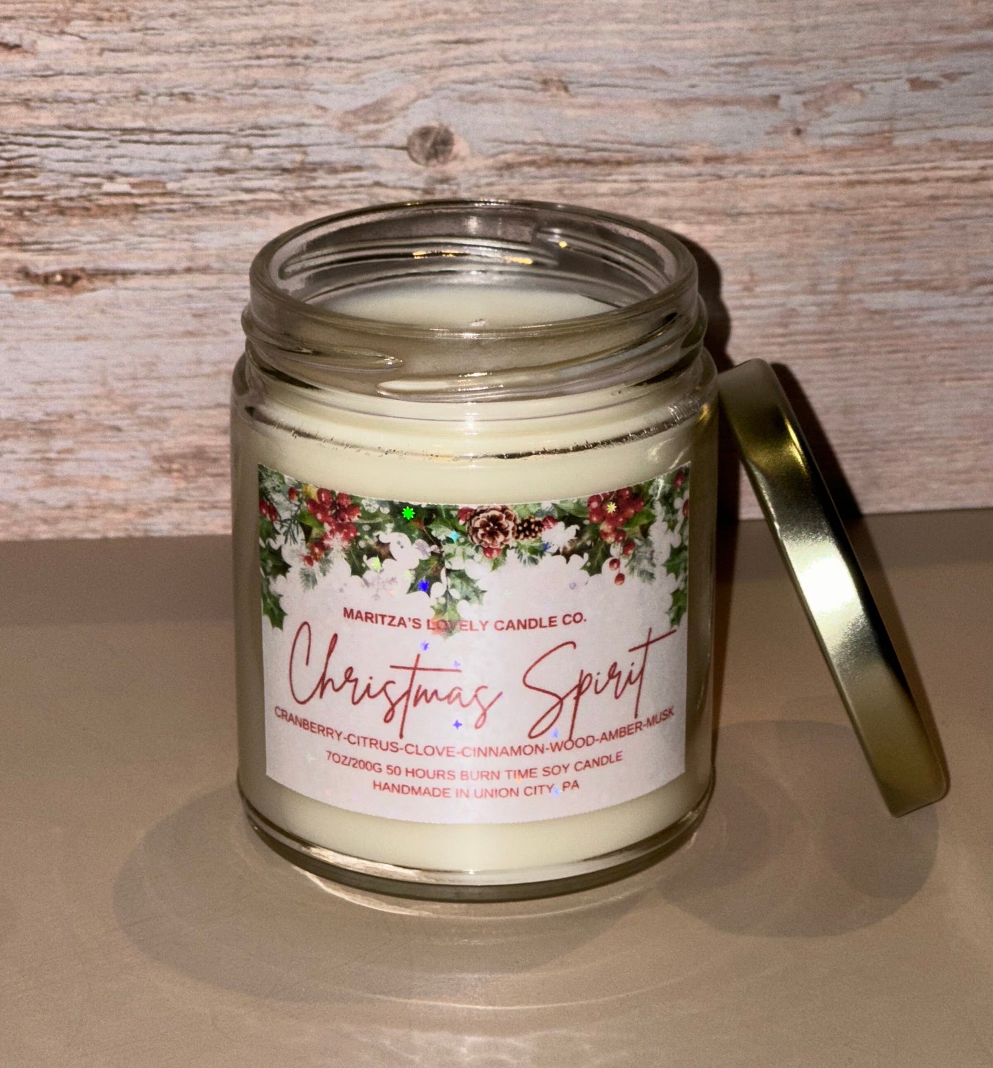 Christmas Spirit Soy Candle