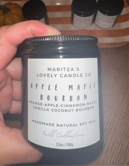 Apple Maple Bourbon 3.5oz Candle