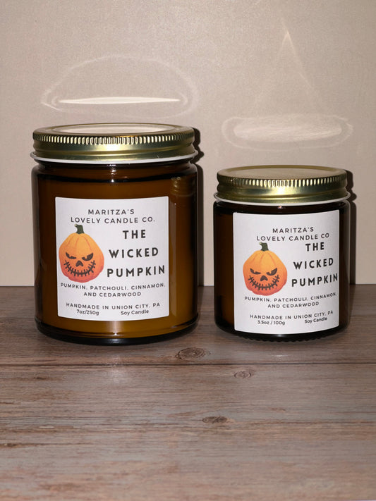 The Wicked Pumpkin Candle