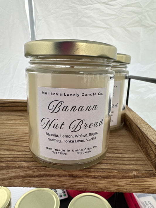 Banana Nut Bread 7oz Candle