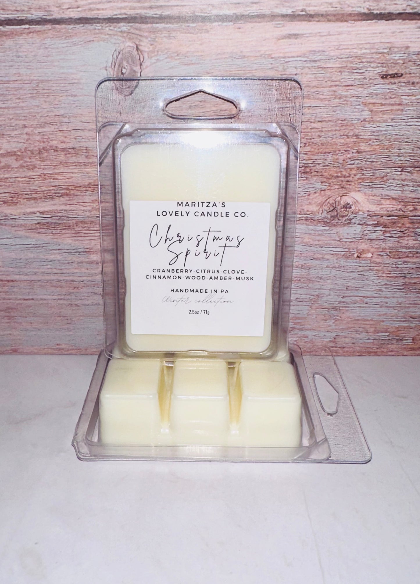 Christmas 2.5oz Wax Melts