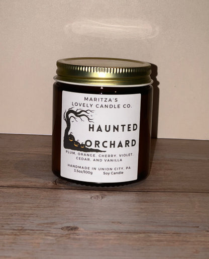 Haunted Ochard Fall Candle