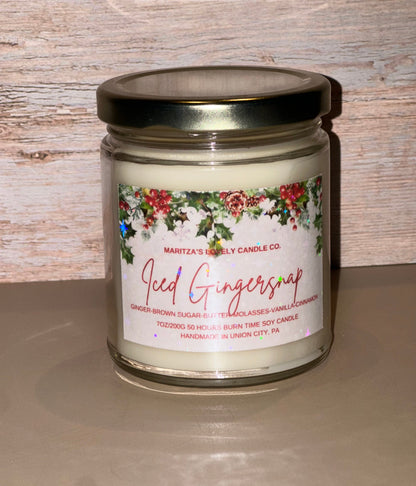 Iced Gingersnap Soy Candle