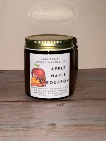 Apple Maple Bourbon Candle