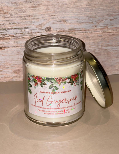 Iced Gingersnap Soy Candle