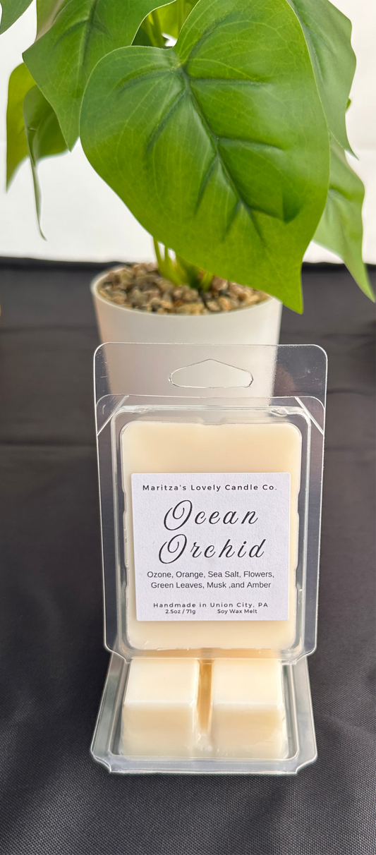 Ocean Orchid 2.5oz Soy Wax Melt