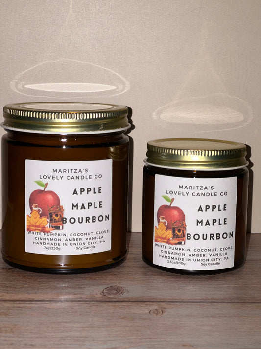 Apple Maple Bourbon Candle