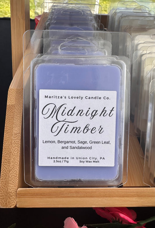 Midnight Timber 2.5oz Wax Melt