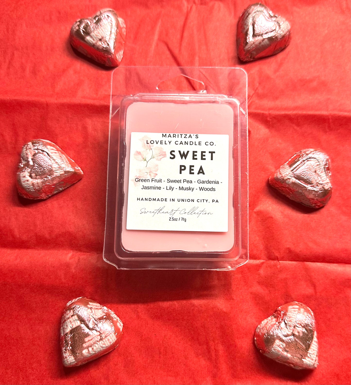 Sweet Pea 2.5oz Wax Melt