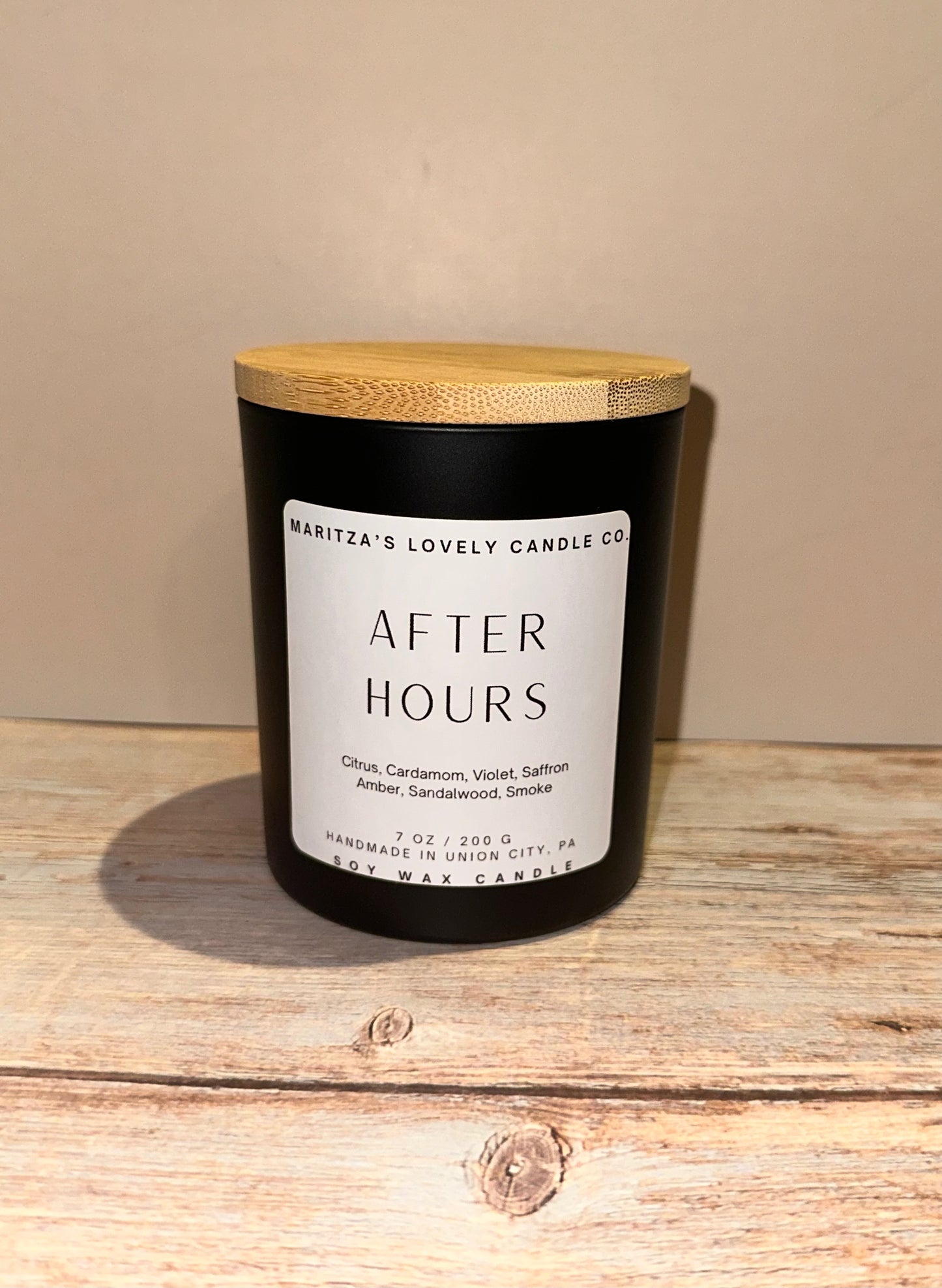 After Hours Candle