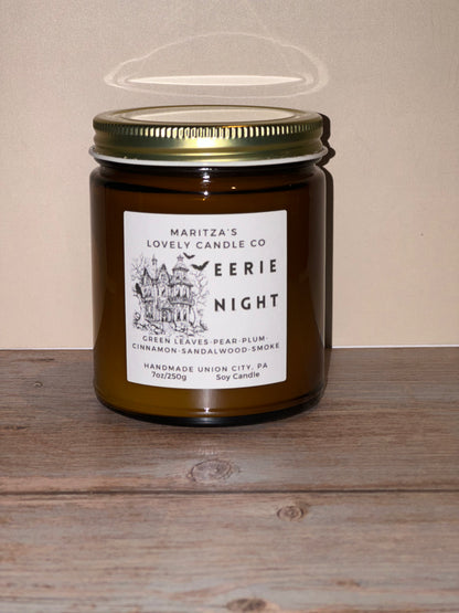 Eerie Night Fall Candle