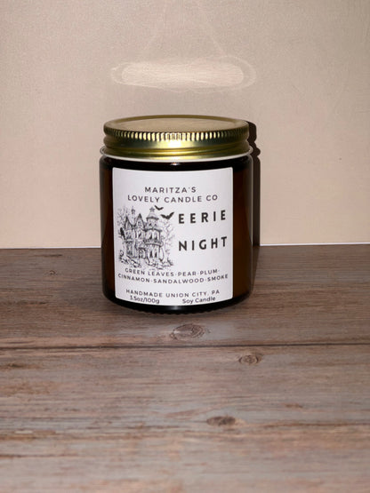 Eerie Night Fall Candle