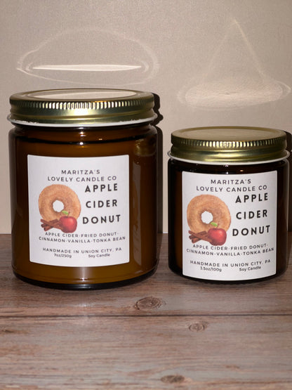 Apple Cider Donut Candle