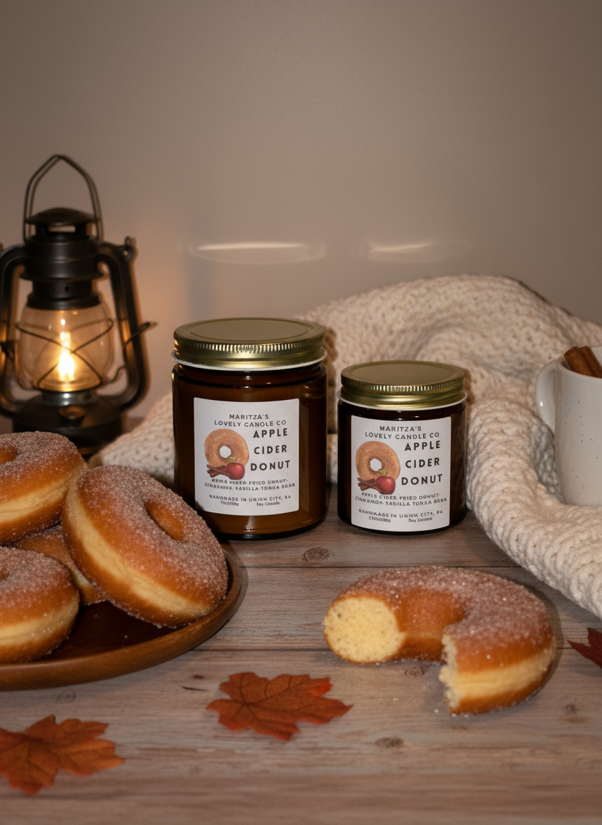 Apple Cider Donut Candle