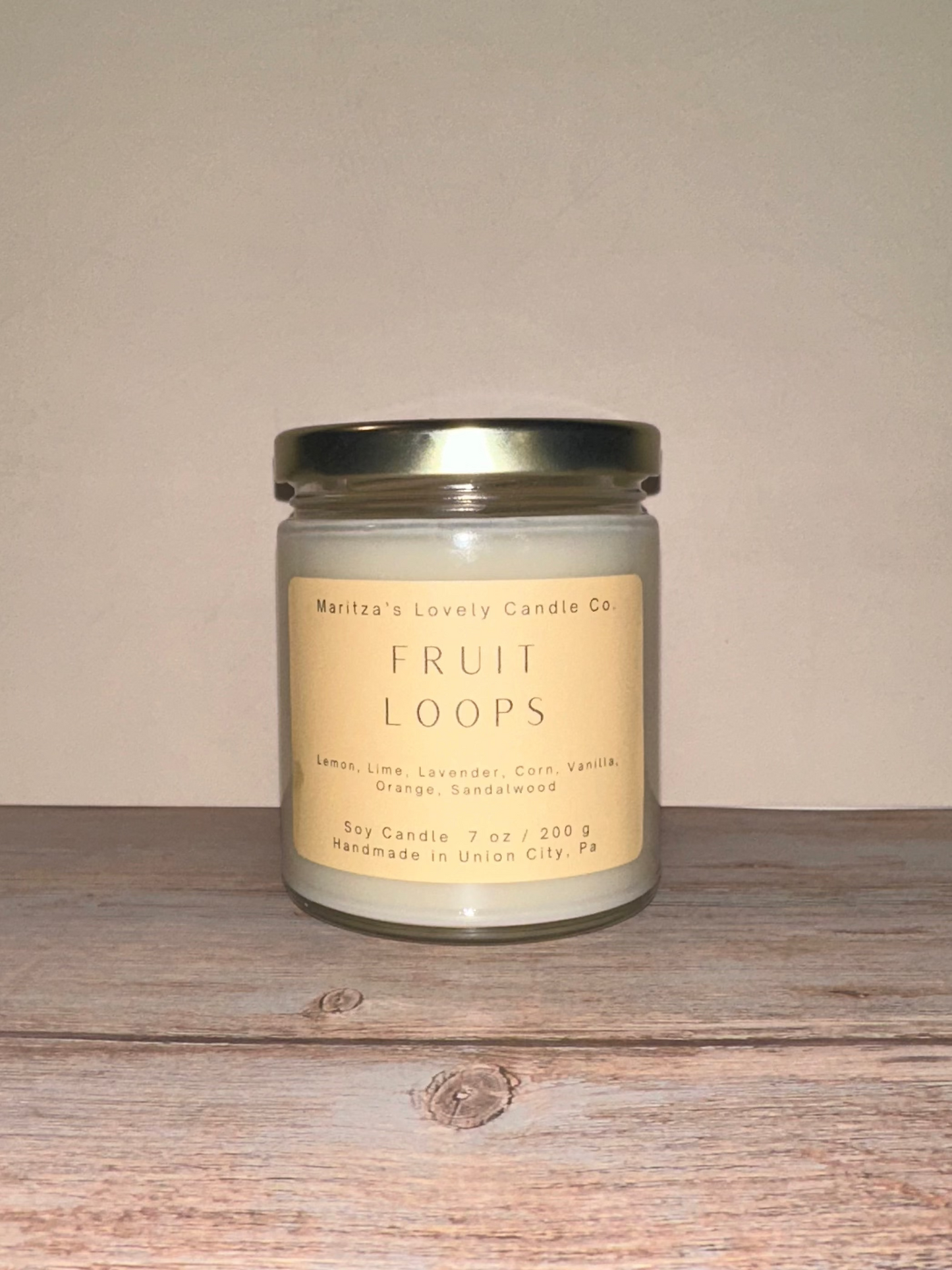 Fruit Loops Soy Candle