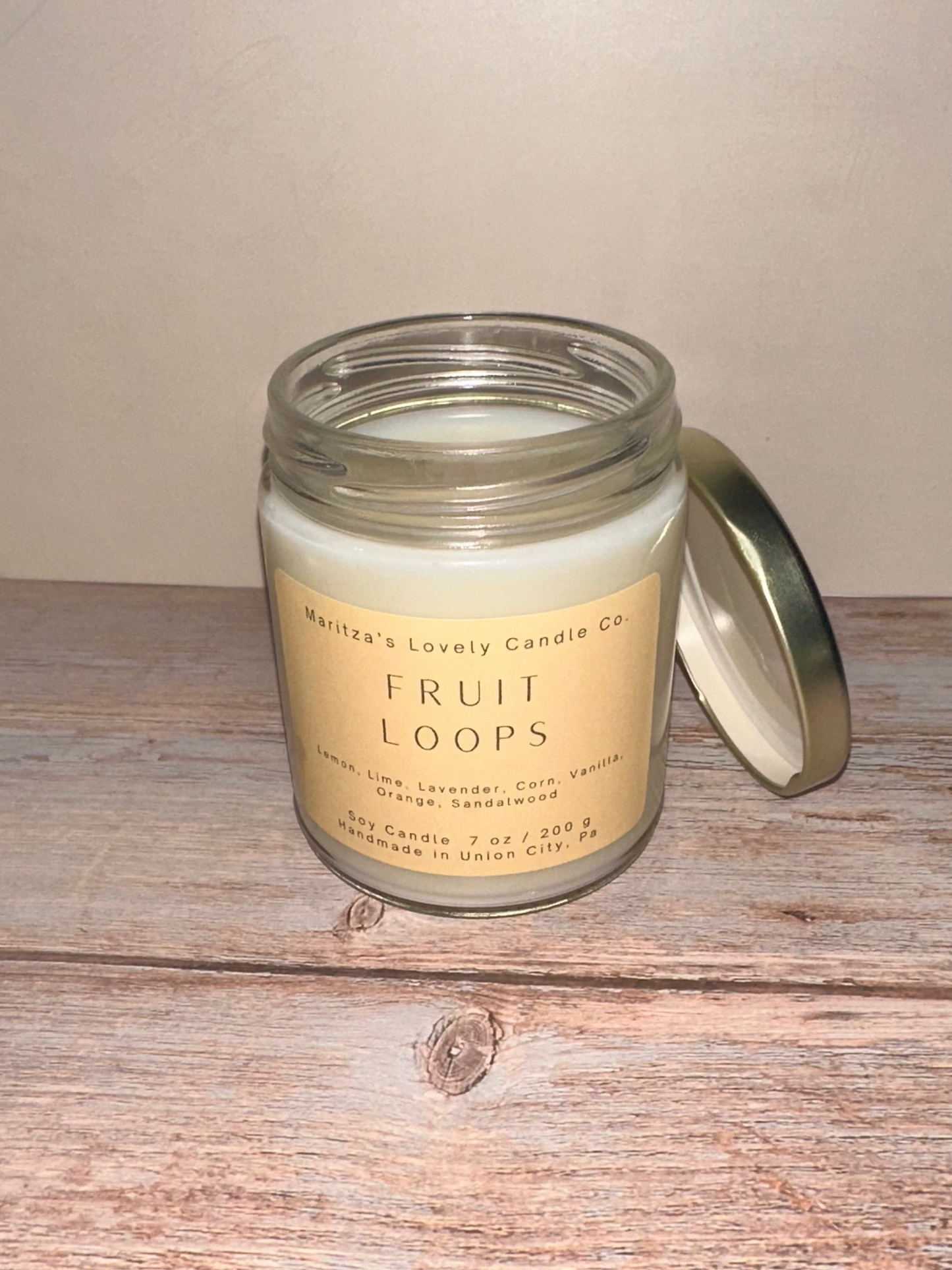 Fruit Loops Soy Candle