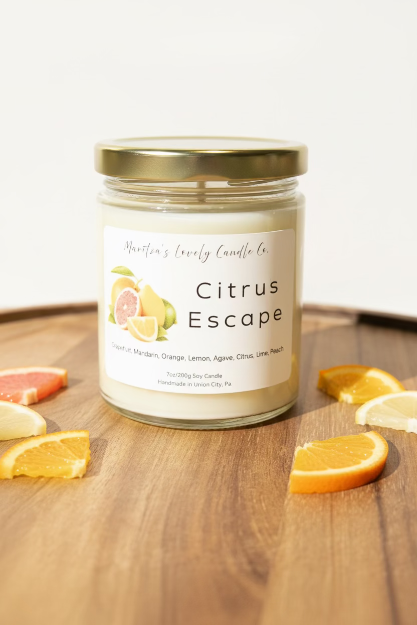 Citrus Escape Soy Candle