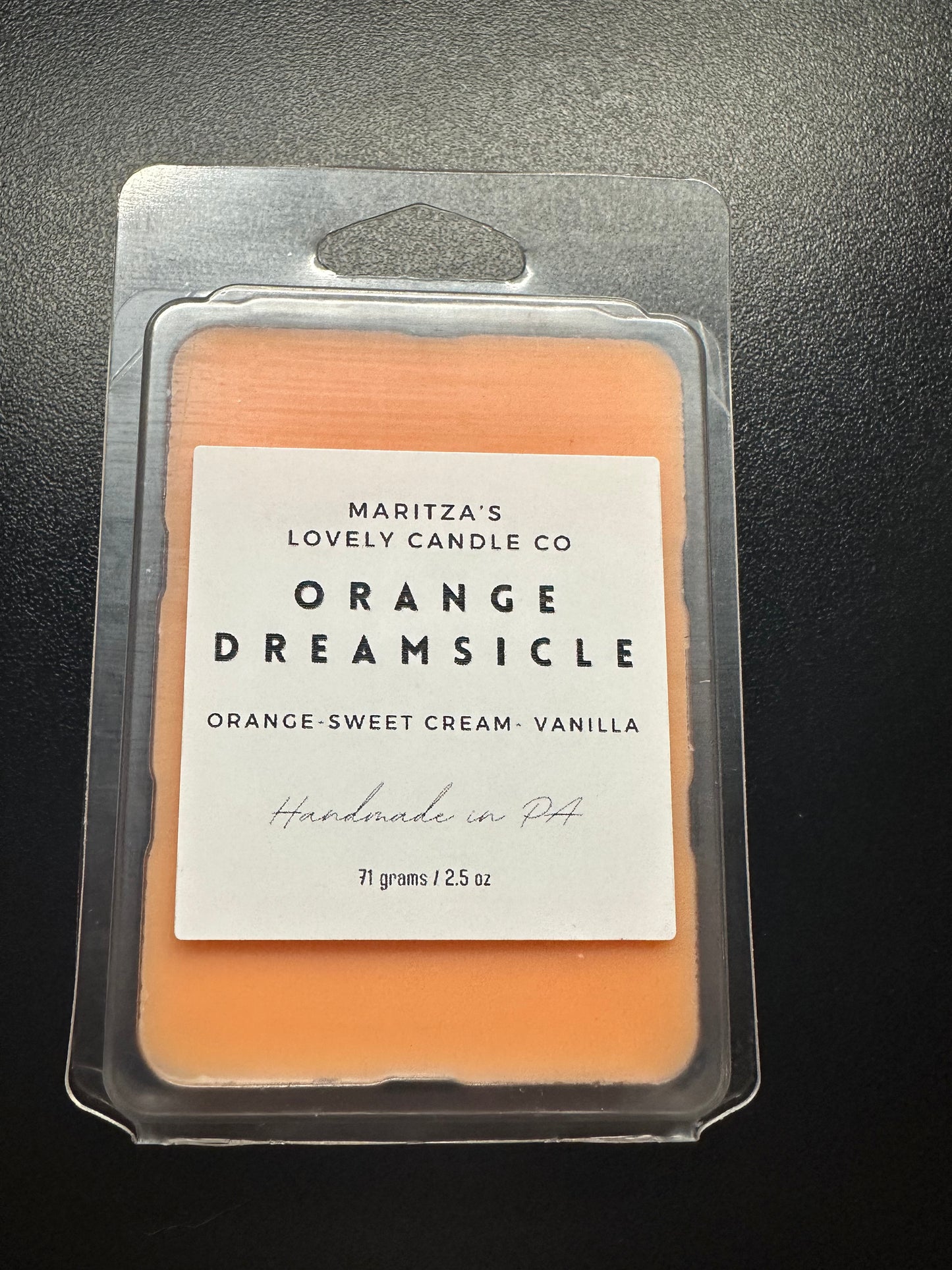 Orange Dreamsicle Wax Melt 2.5oz