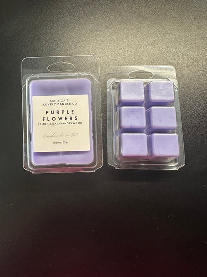 Purple Flowers Wax Melt 2.5oz