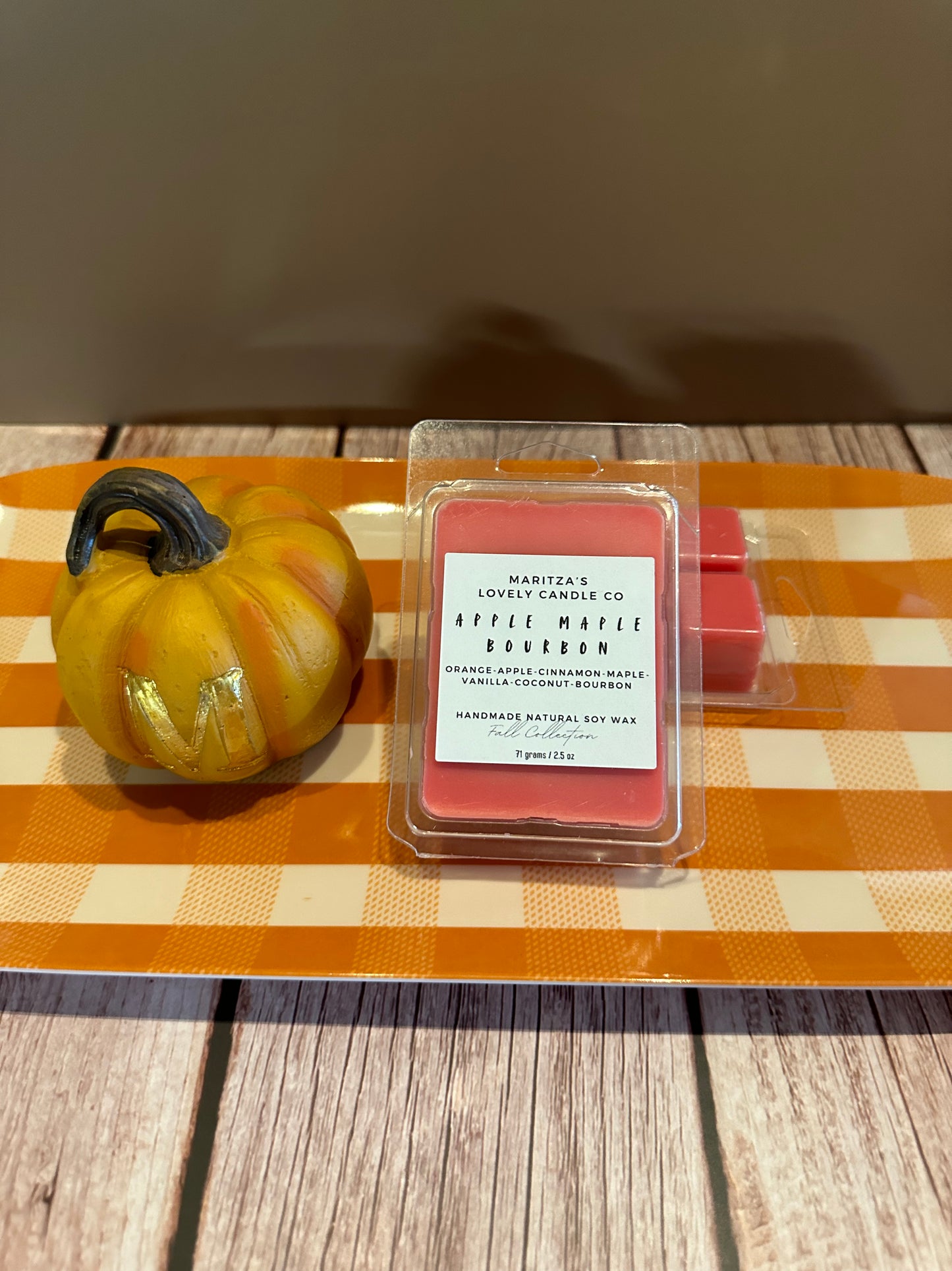 Apple Maple Bourbon 2.5oz Wax Melt