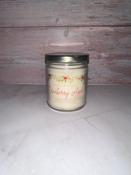 Cranberry Apple 7oz Soy Candle