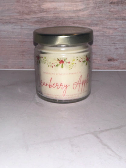 Cranberry Apple 4oz Soy Candle