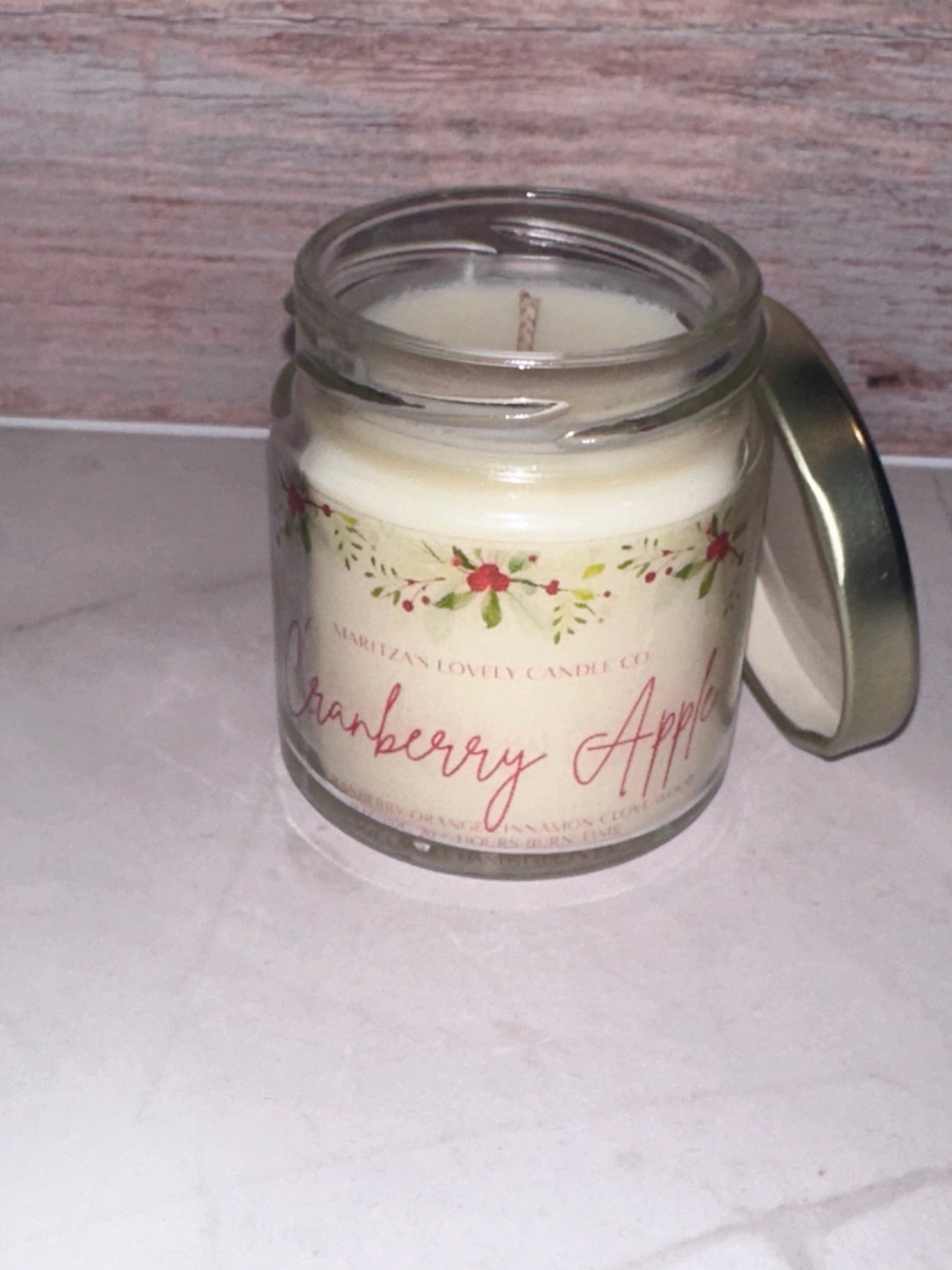 Cranberry Apple 4oz Soy Candle