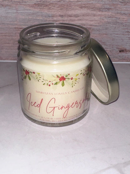 Iced Gingersnap 4oz Soy Candle