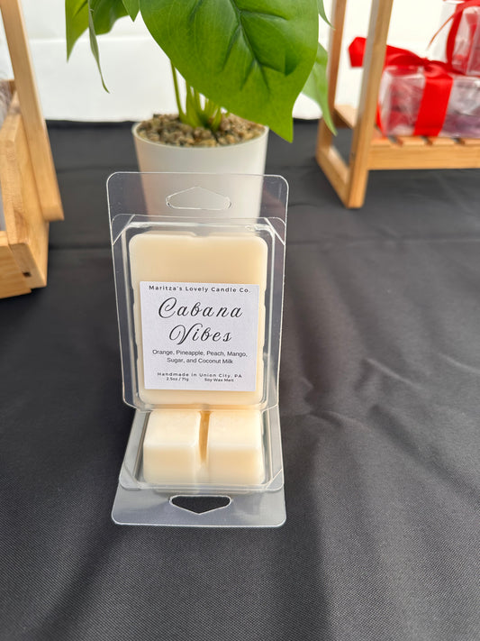 Cabana Vibes 2.5oz Soy Wax Melt